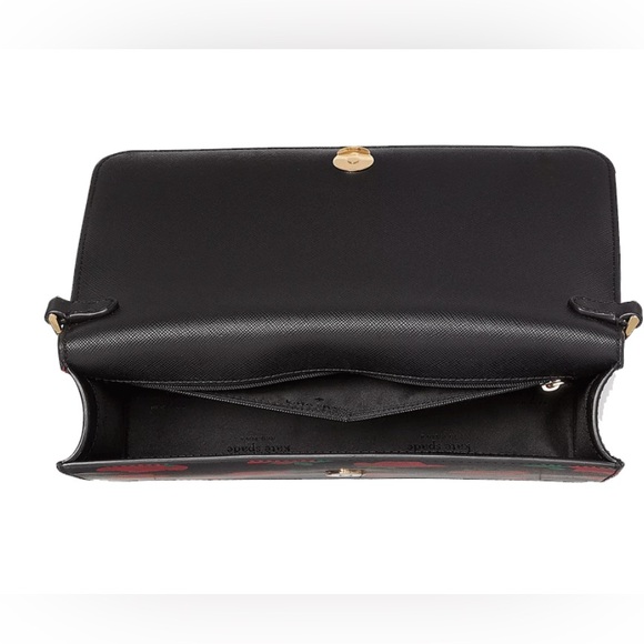 KATE SPADE NWT Madison Rose Toss Printed Flap Crossbody - Picture 5 of 14